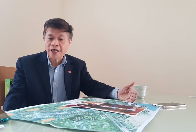 Khách hàng khóc ròng, ăn trái đắng với hàng trăm tỷ 'rót' vào condotel Mai Huy Tân, Chủ tịch Cty Nhịp cầu Việt Đức đầu tư hàng trăm tỷ đồng vào condotel tại Đà Nẵng. Ảnh: Ngọc Mai