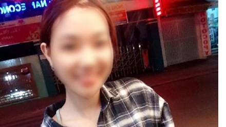 Nữ sinh bị tạt axit mù mắt đã ổn định tâm lý Hình ảnh nữ sinh T.H trước khi bị tạt axit.