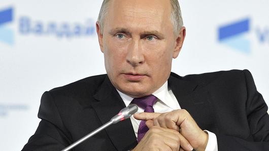 Tổng thống Putin: Nga không bao giờ nhượng lại Crimea cho Ukraine Tổng thống Nga Vladimir Putin. Ảnh: CNBC