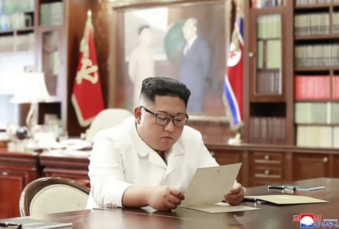 Báo Hàn Quốc: Ông Kim Jong-un viết thư mời ông Donald Trump đến Bình Nhưỡng Chủ tịch Triều Tiên Kim Jong-un. Ảnh: KCNA