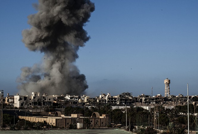 Máy bay Thổ Nhĩ Kỳ không kích căn cứ người Kurd, khơi màn chiến dịch ở Syria Ảnh minh họa: AP