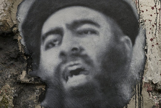 Thổ Nhĩ Kỳ bắt giữ hàng chục thân nhân trùm khủng bố IS Chân dung thủ lĩnh IS al-Baghdadi. Ảnh: Sputnik