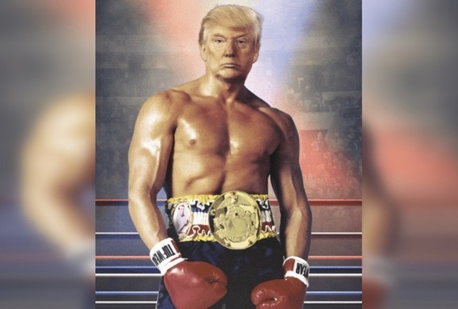 Ông Trump gây xôn xao khi đăng ảnh cơ bắp cuồn cuộn Bức ảnh được Tổng thống Mỹ Trump đăng tải trên Twitter.