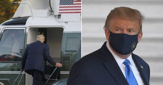 Ông Trump nhập viện điều trị COVID-19, chưa chuyển giao quyền lực cho phó tướng Ảnh: Reuters/AP