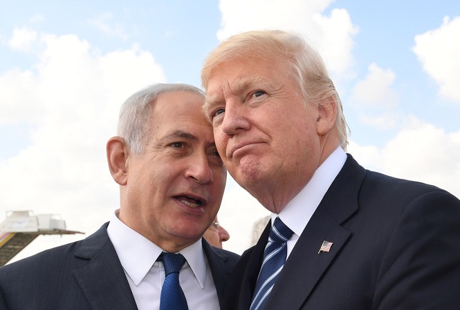 Israel chuẩn bị cho kịch bản Mỹ tấn công Iran? Tổng thống Mỹ Trump và Thủ tướng Israel Netanyahu. Ảnh: GPO