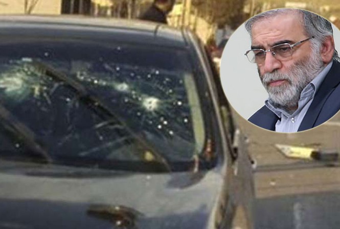Chuyên gia hạt nhân hàng đầu Iran bị ám sát, quân đội thề trả thù Ông Mohsen Fakhrizadeh (ảnh nhỏ).