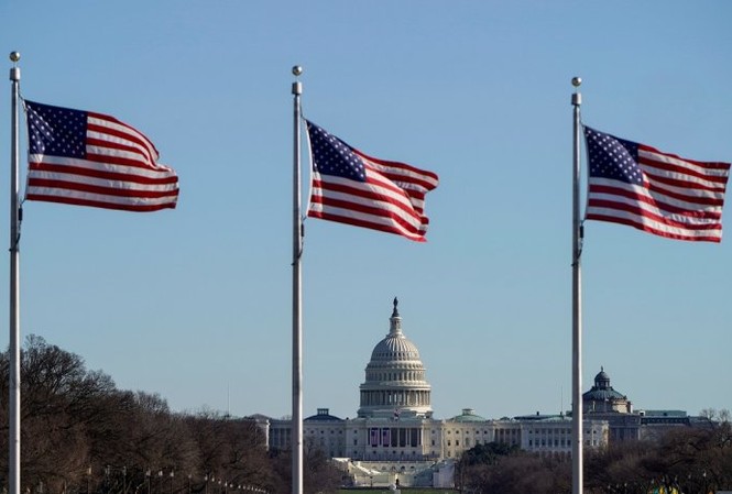 Lầu Năm Góc đề phòng nguy cơ bạo động trong ngày nhậm chức của ông Biden Điện Capitol. Ảnh: Reuters