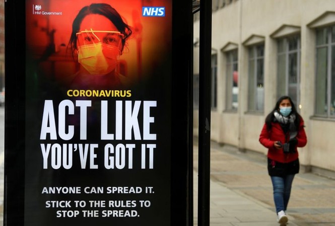 WHO: Biến thể virus gây COVID-19 ở Anh đã lan tới 70 quốc gia Ảnh minh họa: Reuters
