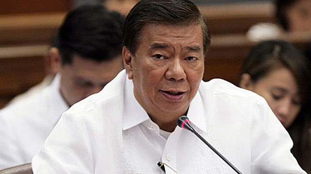Thượng nghị sĩ Philippines phủ nhận cắt giảm ngân sách SEA Games Thượng nghị sĩ Franklin Drilon. Ảnh: Rappler.