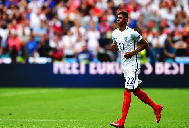Marcus Rashford lập kỷ lục trong ngày Anh hạ xứ Wales Rashford đi vào lịch sử bóng đá Anh. (Nguồn: Getty Images)
