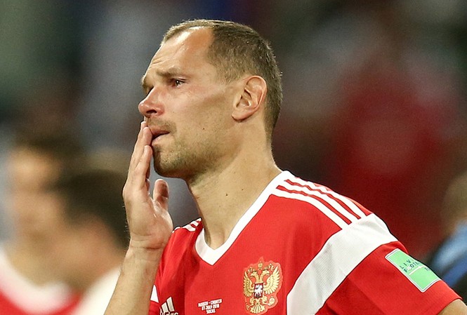 Chia tay World Cup, hai tuyển thủ Nga giã từ đội tuyển Sergei Ignashevich chính thức giã từ sự nghiệp thi đấu quốc tế