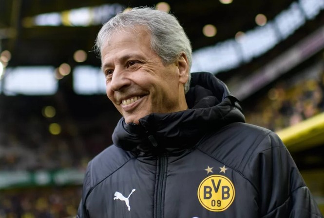 HLV Dortmund sướng rơn khi ngược dòng hạ Inter Milan HLV Lucien Favre của Dortmund.