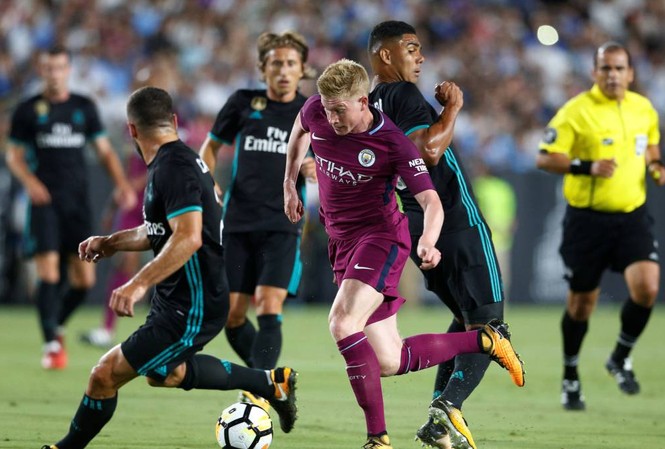 Kết quả bốc thăm vòng 1/8 Champions League: Đại chiến Real – Man City Man City từng thắng Real Madrid 4-1 ở ICC Cup 2019.