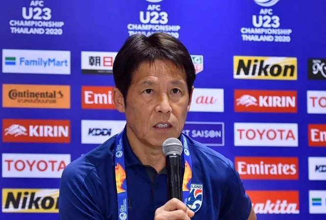 HLV Nishino tự tin cùng U23 Thái Lan giành vé Olympic HLV Akira Nishino thể hiện sự tự tin trước ngày VCK U23 châu Á 2020 khởi tranh.