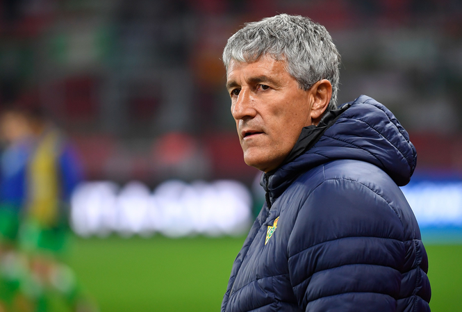 Barcelona thua Real Madrid, HLV Setien thừa nhận 1 điều HLV Quique Setien của Barcelona.
