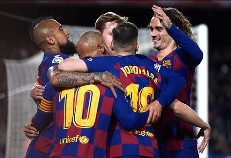 La Liga ngưng vì Covid-19, Barcelona sẽ vô địch? Barcelona hiện đang dẫn đầu trên BXH La Liga.