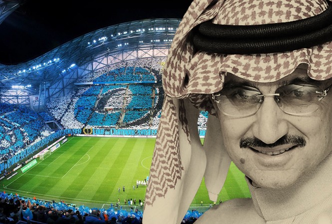 Tỷ phú Ả Rập sở hữu 18,7 tỷ USD thôn tính Marseille Tỷ phú Al-Waleed Bin Talal lên kế hoạch mua lại Marseille.