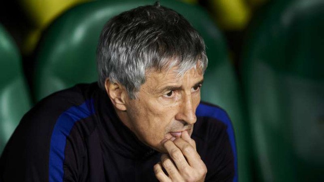 Barcelona thua sốc, HLV Setien lo bị ‘trảm’ cấp tốc HLV Quique Setien thừa nhận khả năng bị sa thải ngay lập tức.