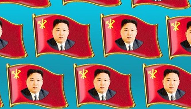 Triều Tiên in hình lãnh đạo Kim Jong-un lên huy hiệu Lần đầu tiên, hình ảnh ông Kim Jong-un được in riêng trên huy hiệu Triều Tiên. (Ảnh: NKNews)