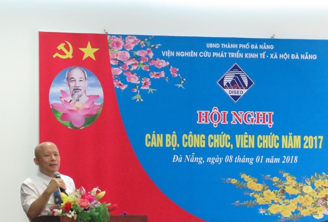 Kỷ luật khiển trách một Viện trưởng vì kê khai tài sản không trung thực Ông Nguyễn Phú Thái. Ảnh: Viện nghiên cứu phát triển kinh tế - xã hội Đà Nẵng