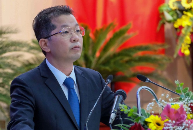Kịch bản thoát tăng trưởng âm của Đà Nẵng như thế nào? Ông Nguyễn Văn Quảng, Bí thư Thành uỷ Đà Nẵng phát biểu tại kỳ họp.