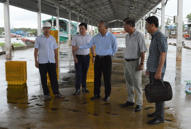 Chỉ một tàu vi phạm IUU cũng khó gỡ được 'thẻ vàng' Thứ trưởng Bộ NN&PTNT Phùng Đức Tiến kiểm tra cảng cá ở Tiền Giang và lưu ý về vấn đề xác nhận, truy xuất nguồn gốc hải sản.