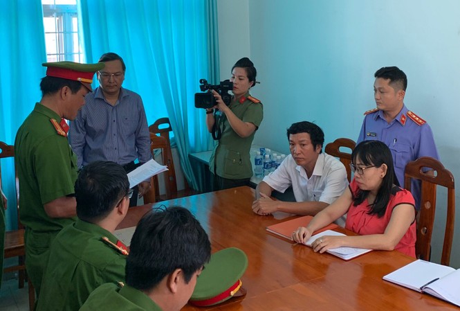 Điểm mặt hàng loạt quan chức dính sai phạm đất đai tại Bình Thuận Cơ quan điều tra thực hiện lệnh bắt ông Phạm Thanh Thái