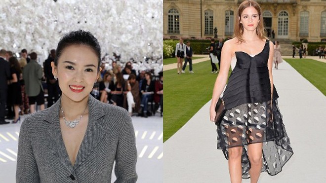 Chương Tử Di, Emma Watson nổi bật tại Paris Chương Tử Di, Emma Watson nổi bật tại Paris