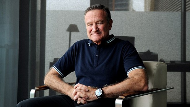 Tài tử Robin Williams đột tử ở tuổi 63 Tài tử Robin Williams