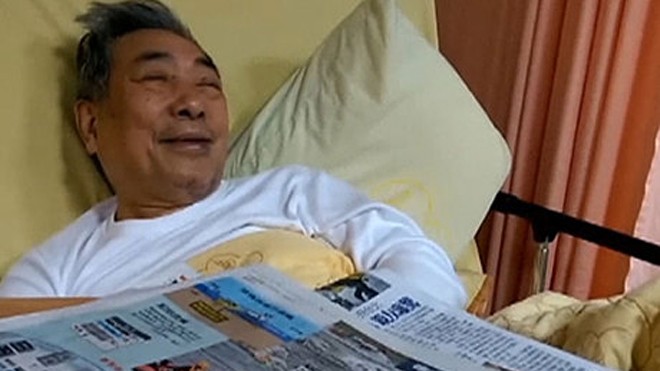 Cụ ông 72 tuổi cứu sống 4 hành khách vụ máy bay rơi Ông Huang Jin-sun. Ảnh: Telegraph