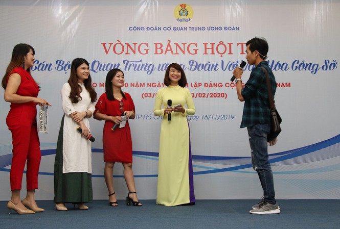 Vui tươi hội thi Văn hóa công sở Cơ quan T.Ư Đoàn Vui tươi hội thi Văn hóa công sở Cơ quan T.Ư Đoàn