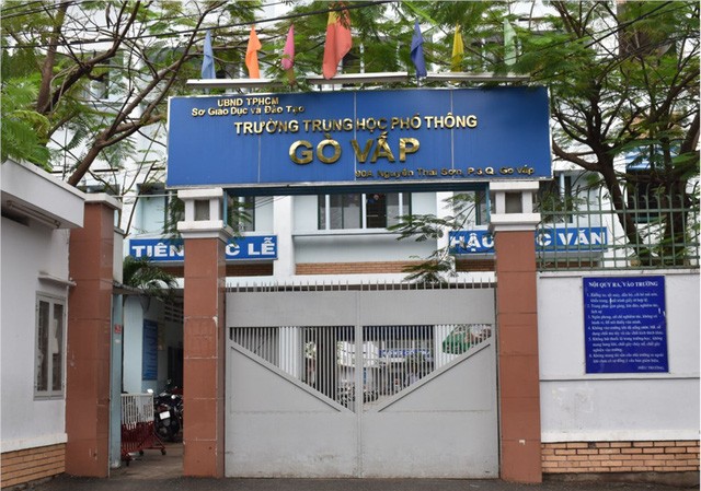 Trò chưa thi, thầy đã đăng đề và đáp án lên facebook Trường THPT Gò Vấp nơi xẩy ra vụ việc