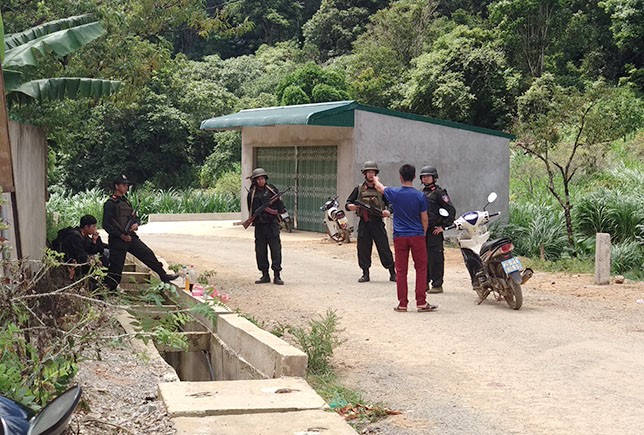 Kêu gọi 30 người liên quan trùm ma túy tại Lóng Luông ra đầu thú Cảnh sát siết chặt an ninh trong quá trình phá án