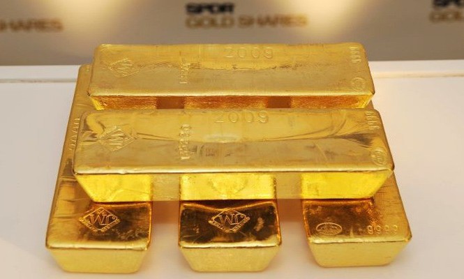 Thương chiến Mỹ Trung hạ nhiệt, giá vàng cuối tuần giảm Cuối tuần, vàng giảm giá do thương chiến Mỹ Trung hạ nhiệt. ảnh minh hoạ