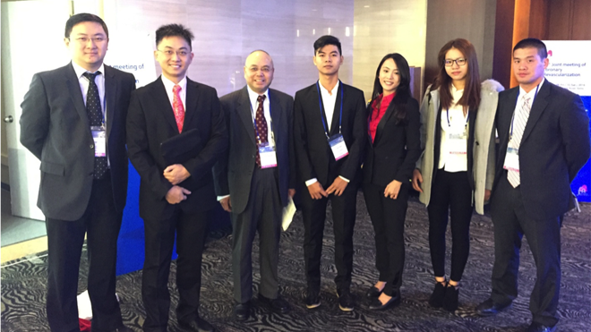 Sinh viên đại học Tân Tạo thuyết trình tại Hội thảo tim mạch ở Hàn Quốc Sinh viên đại học Tân Tạo thuyết trình tại Hội thảo tim mạch ở Hàn Quốc
