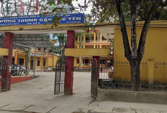 Khởi tố và bắt tạm giam Hiệu trưởng và 2 cấp dưới của Trường trung cấp Trường trung cấp Lục Yên, nơi xảy ra vụ việc.