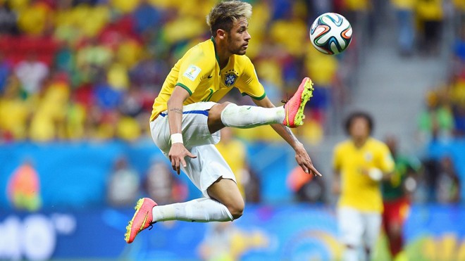 Brazil trở về công thức chiến thắng Neymar có nhiều đất diễn hơn khi chơi lệch trái. Ảnh: Getty Images