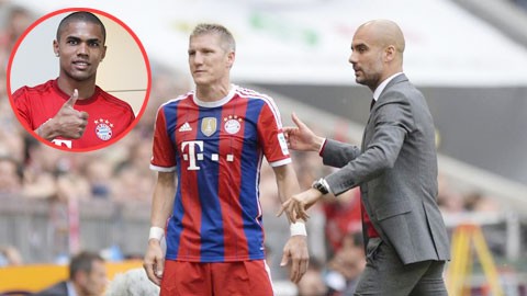 Guardiola đang… phá hoại Bayern? Guardiola đang bị nghi ngờ với những quyết định khó hiểu tại Bayern như bán đi Schweinsteiger hay chiêu mộ Costa (ảnh nhỏ).