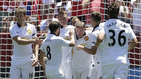 Người hùng Rooney giúp M.U hạ Barca M.U đánh bại Barca 3-1 tại California.