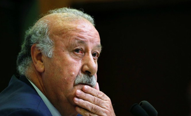 HLV Del Bosque xác nhận chia tay tuyển Tây Ban Nha HLV Del Bosque ra đi chỉ một tháng trước khi hợp đồng hết hạn. Ảnh: Reuters.