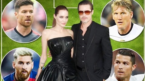 Tổng tài sản của Brad Pitt & Angelina Jolie đủ mua cả Ronaldo lẫn Messi Tổng tài sản của Brad Pitt & Angelina Jolie đủ mua cả Ronaldo lẫn Messi