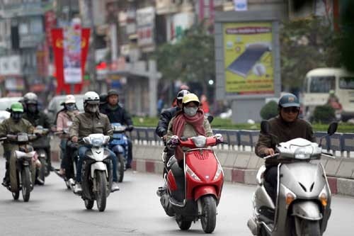 Không khí lạnh tràn về, Hà Nội có mưa dông Không khí lạnh đã ảnh hưởng đến các tỉnh miền Bắc. Ảnh: Internet.