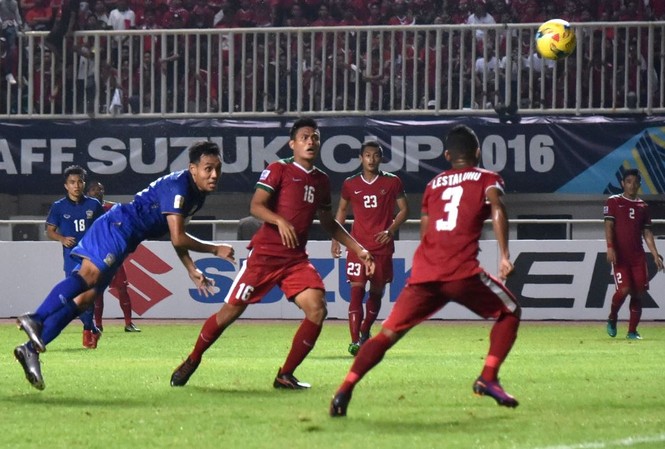 Truyền thông Đông Nam Á bất ngờ với chiến thắng của Indonesia Pha ghi bàn của Teerasil Dangda không đủ giúp Thái Lan vượt qua được Indonesia.