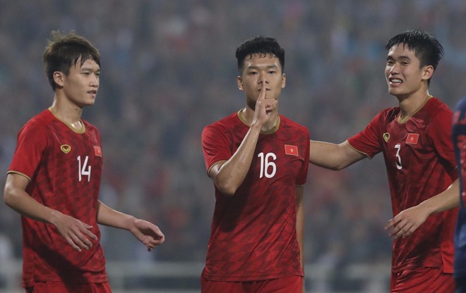 HLV Park Hang Seo có thể phá 'dớp' này của Việt Nam trước Thái Lan? U23 Việt Nam vừa đánh bại U23 Thái Lan 4-0 trên sân vận động Mỹ Đình ở Vòng loại U23 châu Á 2020.