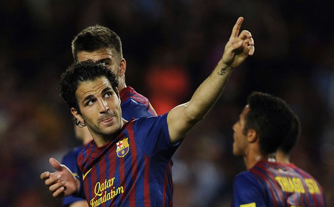 Cesc Fabregas: 'Người cấp đạn' hoàn hảo Fabregas đứng đầu danh sách “Vua kiến tạo” ở châu Âu.