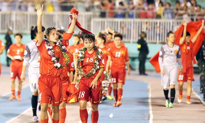 Tuyển nữ Việt Nam: Chỉ tiền thôi, chưa đủ Giấc mơ World Cup không nằm trong tầm với của các nữ cầu thủ Việt Nam.