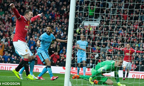 M.U-Man City (4-2): Nhuộm đỏ thành Manchester M.U-Man City (4-2): Nhuộm đỏ thành Manchester