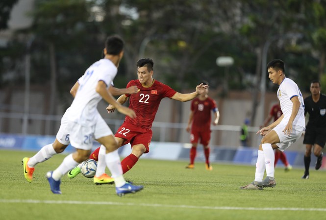Những phép thử thành công của ông Park Hang Seo Tiến Linh lập hat-trick ở trận đấu với Lào hôm nay