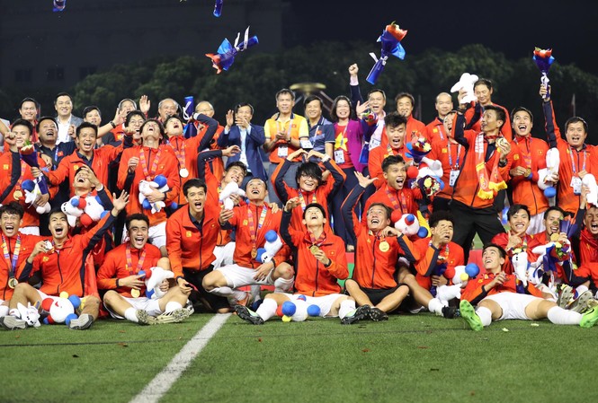 Đoàn Thể thao Việt Nam nhì toàn đoàn SEA Games 30, bỏ xa Thái Lan Đội U22 Việt Nam đoạt HCV môn bóng đá nam SEA Games 30