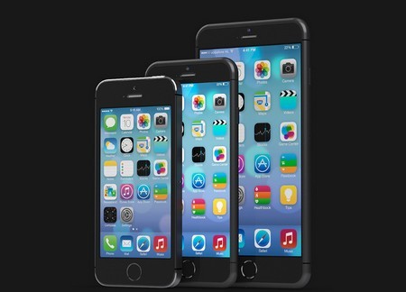 Lộ 'lịch trình' ra mắt của Apple iPhone 6 iPhone 6 sẽ có 2 phiên bản màn hình 4,7-inch và 5,5-inch (Ảnh ý tưởng thiết kế màn hình cỡ lớn của iPhone 6)